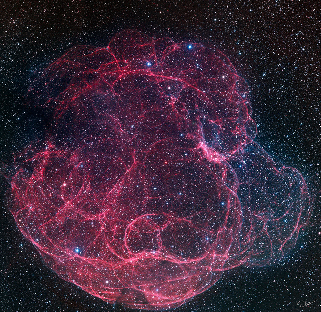 spazio - Stelle Galassie Nebulose Buchi neri - Pagina 2 Simeis147_HaOIIIRGB_Lindemann1024